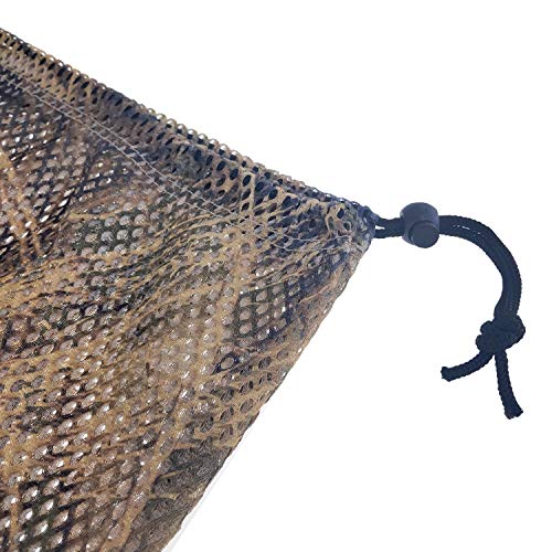 REEKGET Camo Hunting Bags Mesh Decoy Bag Duck Goose Turkey Hunting Back
