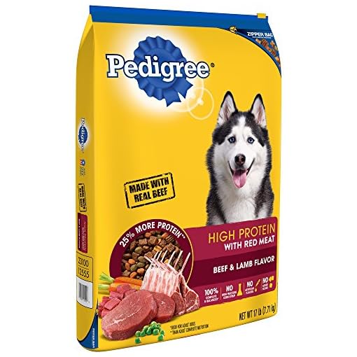 PEDIGREE High Protein Adult Dry Dog Food Beef and Lamb Flavor Dog
