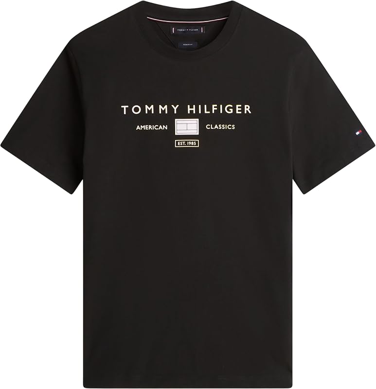 Brand Love Mono Stack Tee MW0MW42365 S/S T-Shirt, Noir, XXL — photo 7 sur 7