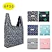 Reluen Reusable Shopping Bags, L, colorful