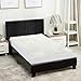 Greaton 2-inch Convoluted Egg Shell Breathable Foam Topper,Adds Comfort to Mattress, Twin, Off-White