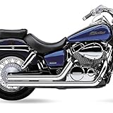 Cobra Street Rod Slashdown Exhaust - Black , Color: Black 1911B