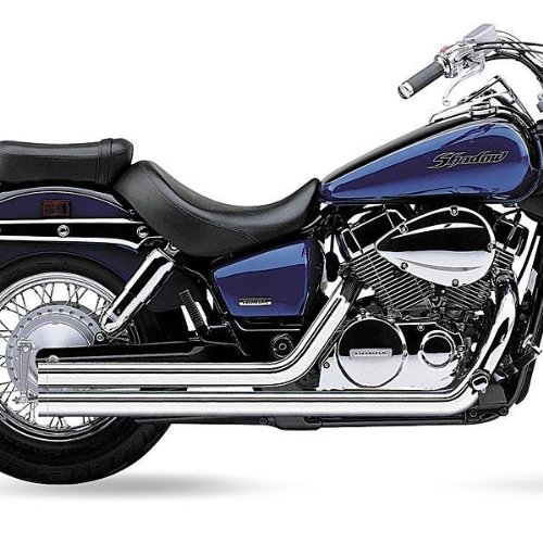 Cobra Street Rod Slashdown Exhaust - Black , Color: Black 1911B