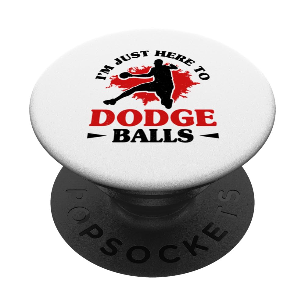 Dodgeball Dodge Ball PopSockets Swappable PopGrip