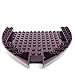 Lego Parts: Boat Hull Brick 16 x 13 x 2 (Dark Brown)