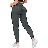 Buauty Women's Scrunch Butt Lifting High Waisted Leggings - Tummy Control, Seamless Booty Workout Gym Yoga Pants