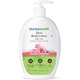 Mamaearth Rose Body Lotion for Oily Skin | Deep Hydration with Rose Water & Milk | Nourishing & Long-Lasting Moisturizer | 13.53 Fl Oz/400 ml