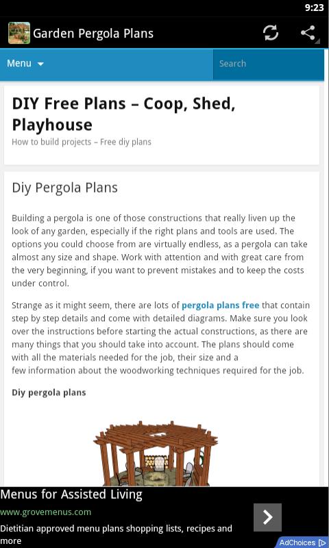 DIY Garden Pergola: Amazon.ca: Appstore for Android