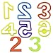 Kare & Kind® Set of 24pcs Smart Dough Tools Kit with Models and Molds (Numbers, Symbols)