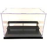 KENGEL 10x6x7 Inch Assembly Transparent Clear Acrylic Toys Three Layers Display Dustproof Protection Showcase Case Box