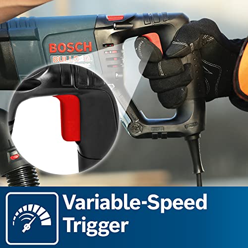 BOSCH 11255VSR Bulldog Xtreme 8 Amp 1 Inch Corded Variable Speed SDS