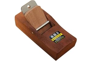 GIVEYOULUCKY Woodworking Flat Plane Bottom Edged Wood Hand Planer Carpenter Woodcraft Tool