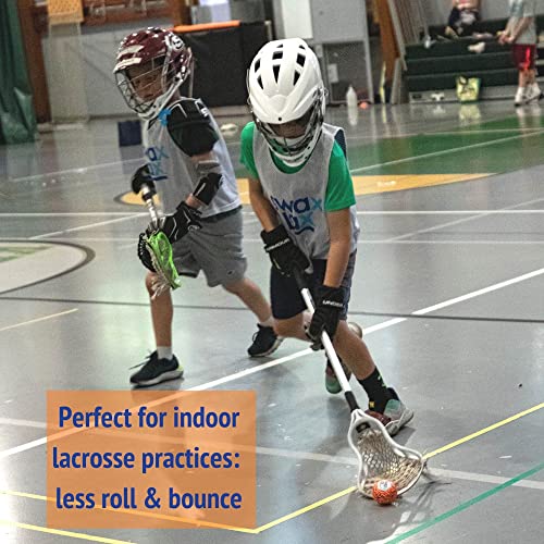 SWAX LAX Lacrosse Training Ball Indoor Outdoor Practice Less Bounce