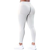 Wavar Hidden Butt Scrunch Leggings for Women Butt Lifting Low Waisted Gym Yoga Pants with Tummy Control