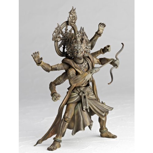 Kaiyodo Takeya Revoltech Action Figure: #003 Ashura Wooden Version