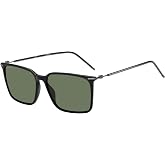 Hugo Boss BOSS 1371/S Black/Green 57/15/145 men Sunglasses