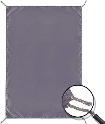 REDCAMP Ground Sheet 90x210cm Waterproof Tent Footprint Underlay