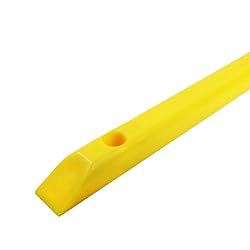 Yellow Skateboard Rails Old School Plastic with