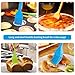 cyrico Silicone Basting Brush Pastry Brush Set of 5 Cooking Brushes for Oil Baking, Spread Butter Sauce Marinades for Grilling Barbecue Kitchen Heat Resistant, Dishwasher Safe