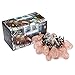 Elfeland Pineapple String Lights, 20 LED 7.2FT Fairy String Lights Battery Powered for Home Wedding Party Bedroom Birthday Decoration (Warm White)