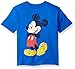 Disney Baby Boys Mickey Mouse Short Sleeve T-Shirt T Shirt, Blue, 5 6 US
