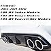 Carbon Fiber Rear Diffuser Fits BMW M-Power M3 (F80) and M4 (F82/ F83)- Quad Exhaust Type