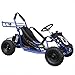 ZXTDR Electric Go Kart For Kids with Powerful 48v 1800w Brushless Motor (Blue)