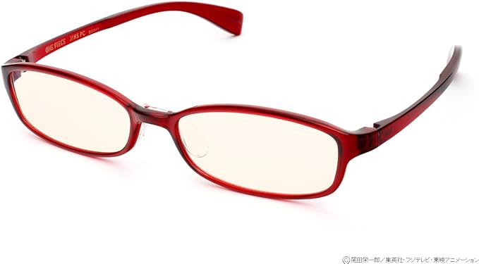 Amazon Co Jp Jins Pc ルフィモデル ワンピースオリジナルモデル ハイコントラストレンズ オンラインショップ限定カラー ドラッグストア