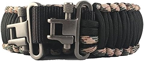 Gun Sling Military Grade 550 Paracord (Black, Green Digital)
