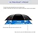 Spar. Saa Double Layer Inverted Umbrella with C-Shaped Handle, Anti-UV Waterproof Windproof Straight Umbrella for Car Rain Outdoor Use