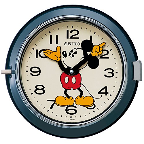 SEIKO CLOCK Disney Mickey Mouse quartz wall clock (steel