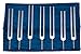 Chakra Tuning Forks Set of 7 with Bag by Omnivos