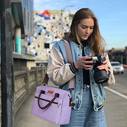 image for BALORAY Lunch Bag for Women Insulated Lunch Box with Adjustable Should