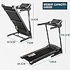 GTWIN-Electric-Treadmill-Hydraulic-Folding-Motorized-Running-Machine-USB-MP3-12-Pre-Programs-20HP-3-level-adjustable-incline-Low-Noise-Powerful-Motor-for-Home-Office GTWIN Electric Treadmill, Hydraulic Folding Motorized Running Machine, USB & MP3, 12 Pre-Programs, 2.0HP, 3-level…