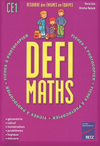Defimaths, ce1 by Colin, Redoute