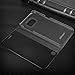 AICase Galaxy S7 Edge Case, Luxury Translucent View Window Sleep/Wake Up Function Cover Mirror Screen Flip Electroplate Plating Stand Full Body Protective Case for Samsung Galaxy S7 Edge (Black)