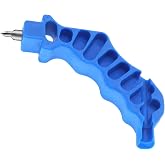 2-in-1 1/4" Drip Irrigation Tubing Hole Punch &amp; Fitting Insertion Tool | For 1/4" Inch Easier Fitting &amp; Emitter Insertion Drip Sprinkler Systems Kit-Blue
