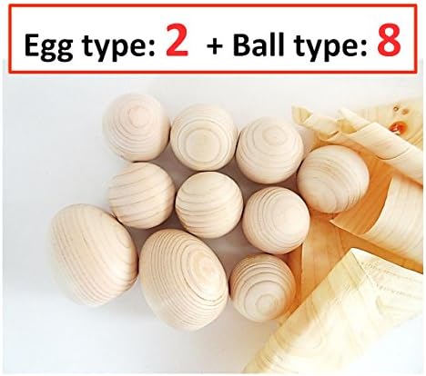 Hinoki Bath Ball / Egg Type - for Aromatic Bath and Room Deodorant (10)
