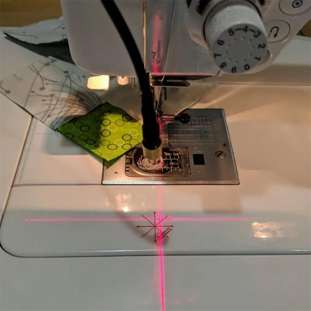 SewPro Laser Vision Guide，Sewing Machine Quilting Light, Crosshair, Innovative Sewing and Quilting Notion for Precise Stitching (Crosshair Sewing Laser)