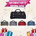 SIYUAN Sports Duffel Bag, Waterproof Athletic Gym Bag with Shoe Compartment