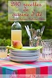 Image de 230 recettes de cuisine d'été, Verrines, Salades, Grillades, Glaces (French Edition)