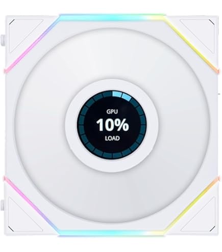 LIAN LI UNI FAN TL WIRELESS 140 ホワイト 3個 LIAN LI UNI FAN TL 140 140mm ARGB White PWM Fan, 8 Inch, 140mm x