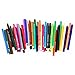 Happlee Washable Watercolor Pen with Water-based Colored Art Marker for Drawing, Portable Colored Pens for Coloring Books, Kids Drawing, Safe Highlighter Non-Toxic Color Pens (50 Cols)