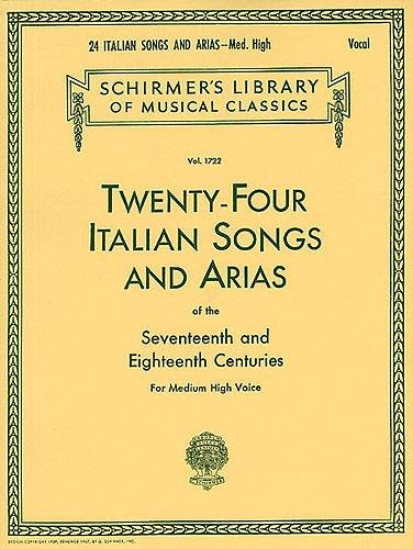 Twenty-four Italian Songs and Arias of the Seve... B000T49I8W Book Cover