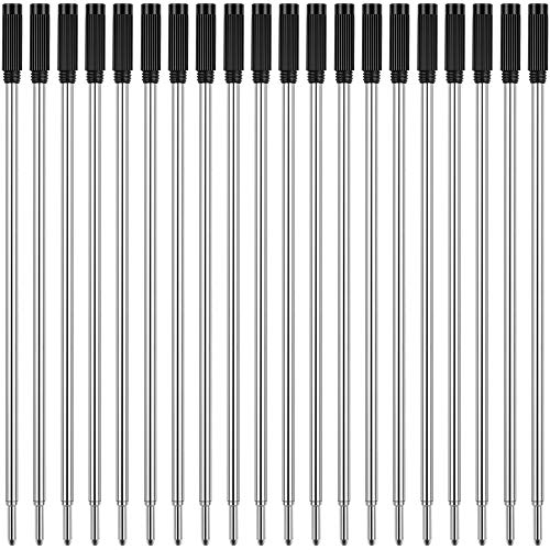 Unibene Cross Compatible Ballpoint Pen Refills 20 Pack, 1.0mm Medium Point-Black, Smooth Writing Replaceable German Ink Refill - Thumbnail 5