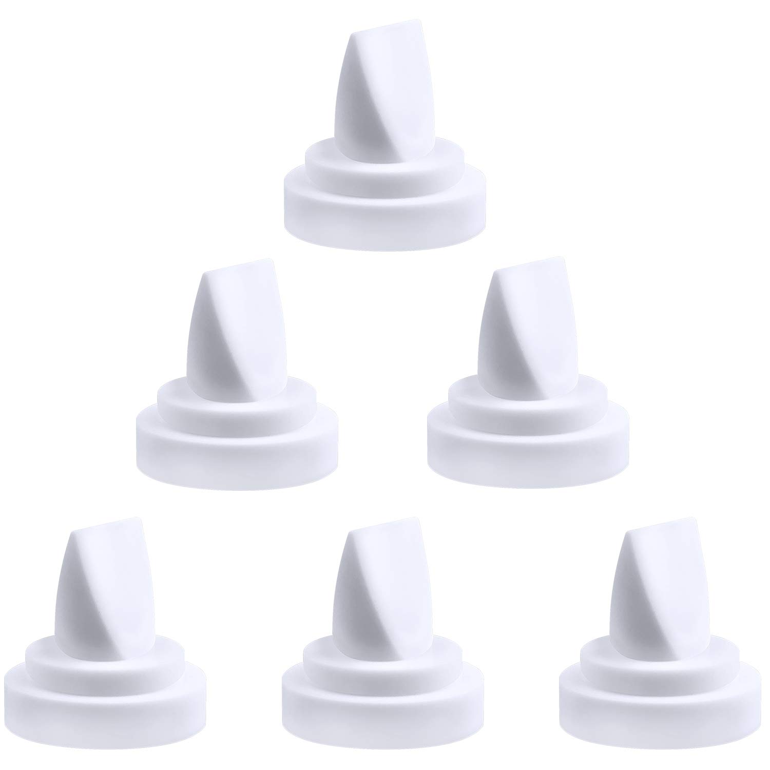 Duckbill Valves for Medela and Spectra (6 Pcs), Tinabless Pump Duckbill Valve for Spectra S1 Spectra S2 Valves and Medela Pump in Style Valves, Replaces Spectra Valve and Medela Valve