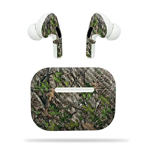 MightySkins Carbon Fiber Skin for Apple Airpods Pro - Artic Camo | Textured Car…
