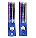 SoundSOUL Dancing Water Speakers LED Speakers Water Fountain Speakers (Blue)