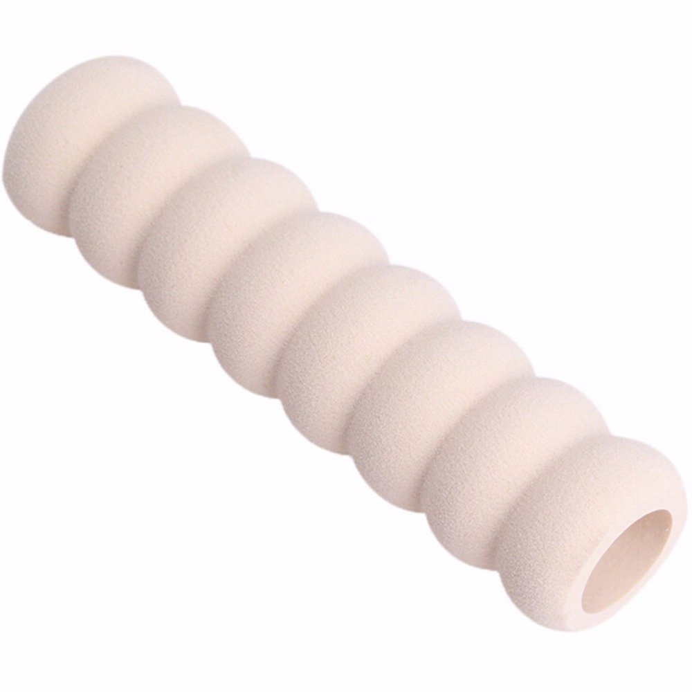 Door Handle Protector - Foam Door Handle Bumper in Beige - Child and Wall Protector- by TRIXES