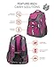 High Sierra Access Laptop Backpack, Berry Blast/Mercury, 20 x 15 x 9.5-Inch